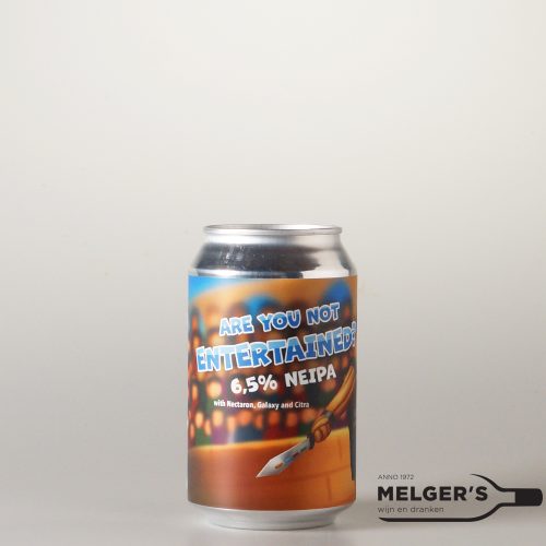 Lobik  Are You Not Entertained? NEIPA  33cl Blik - Melgers