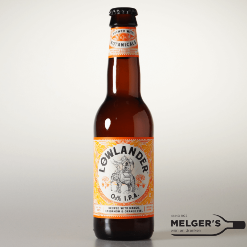 Lowlander  0,3% IPA Alcoholvrij 33cl - Melgers