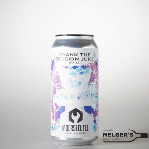 Moersleutel  Crank The Session Juice   IPA Blik 44cl - Melgers