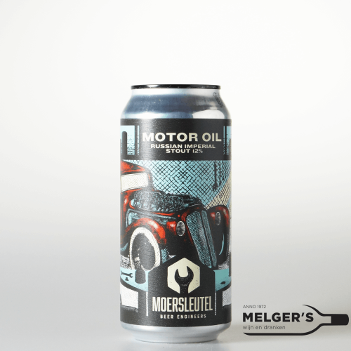 Moersleutel Motor Oil Imperial Stout Blik 44cl