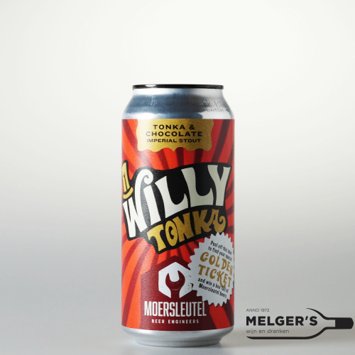 Moersleutel  Willy Tonka: Tonka & Chocolate Imperial Stout 44cl Blik - Melgers