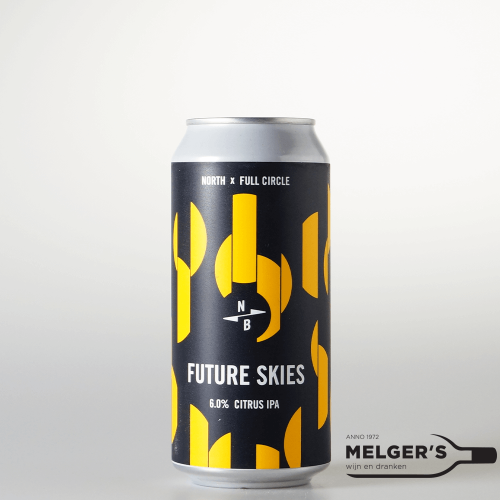 North Brewing x Full Circle  Future Skies IPA 44cl Blik - Melgers