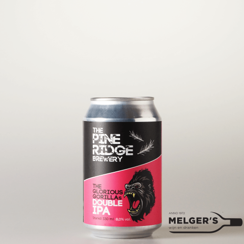 Pine Ridge Brewery - The Glorious Gorilla's New England Double IPA 33cl Blik