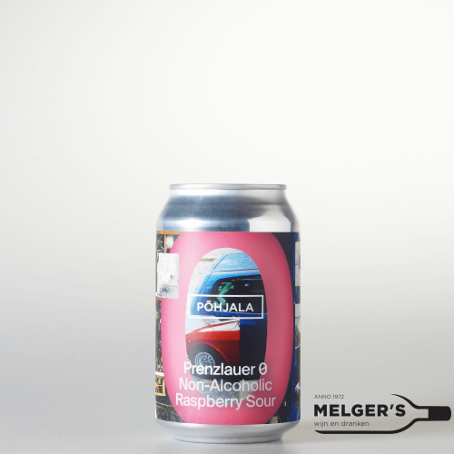 Põhjala - Prenzlauer 0 Non Alcoholic 0,5% Raspberry Berliner Weisse 33cl Blik