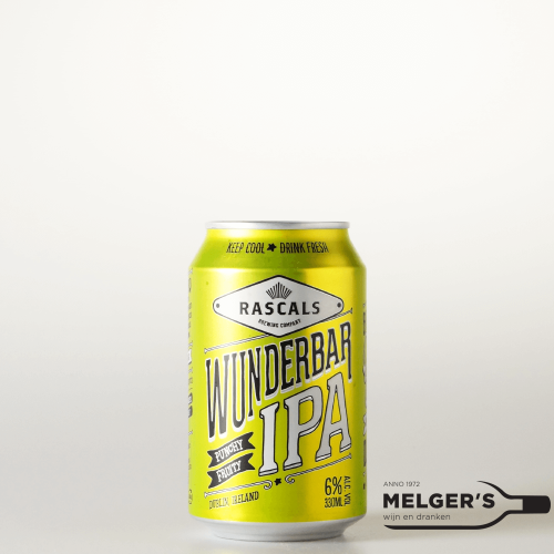 Rascals Brewing - Wunderbar IPA Blik 33cl