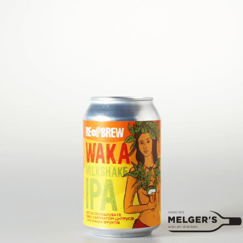 Rebrew  Waka Milkshake IPA 33cl Blik - Melgers