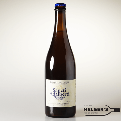 Sancti Adalberti  Egmondse Tripel Biologisch Abdijbier 75cl - Melgers