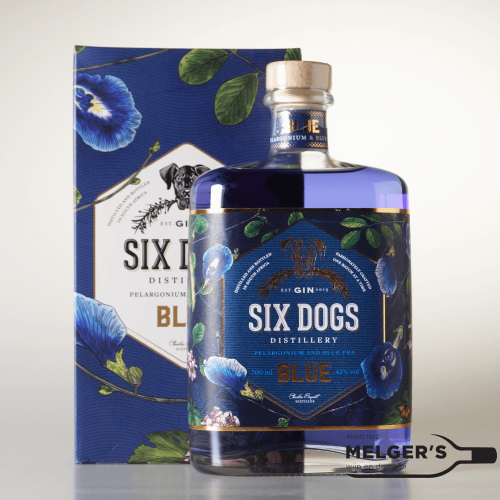 Six Dogs Blue Gin 70cl
