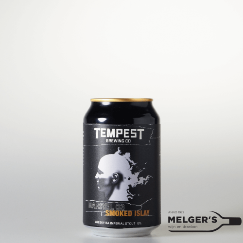 Tempest  Barrel 03 Smoked Islay Whisky Barrel Aged Imperial Stout 33cl Blik - Melgers