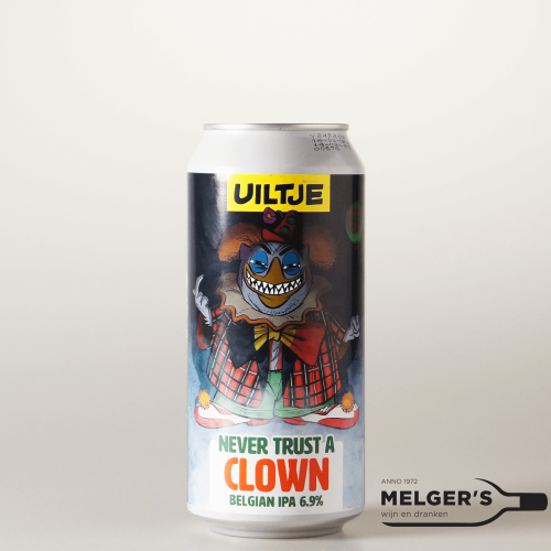 Uiltje - Fresh 'n Fast Never Trust A Clown Belgian IPA 44cl Blik
