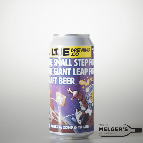 Uiltje - Fresh 'n Fast One Small Step For Owl, One Giant Leap For Craft Beer Juicy Double IPA 44cl Blik