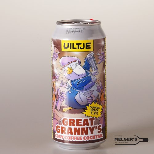 Uiltje - Great Granny's Cosy Coffee Cocktail - Doppelbock 44cl Blik