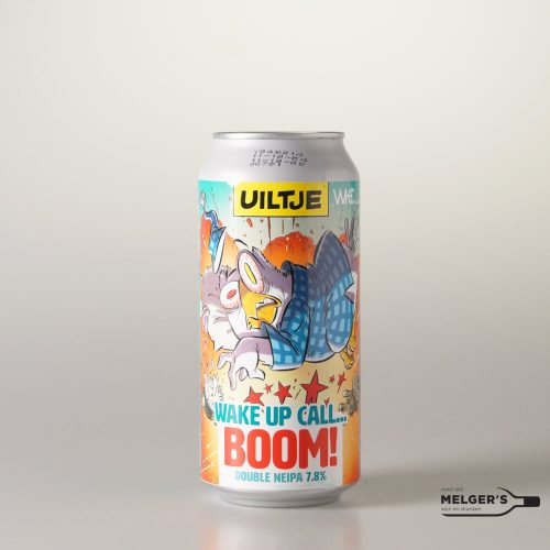 Uiltje  Wake up Call… BOOM!  Double NEIPA 44cl Blik - Melgers