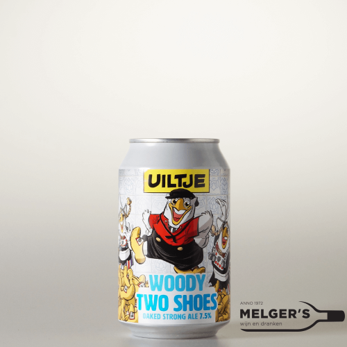 Uiltje - Woody Two Shoes Oaked Strong Ale 33cl Blik