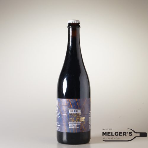 Van Moll - Force Majeure - Bourbon en Rum BA Imp Stout 75cl