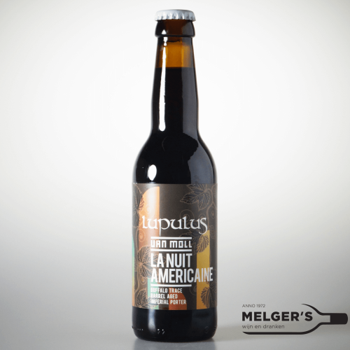 Van Moll x Brasserie Lupulus  La Nuit Americaine Buffalo Trace Barrel Aged Imperial Porter 33cl - Melgers