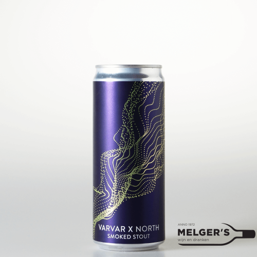 Varvar x North Brewing  Smoked Stout With Prunes 33cl Blik - Melgers