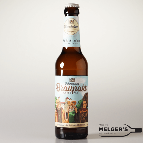 Weihenstephan x St. Bernardus - Weihenstephaner Braupakt Blonde Ale 33cl