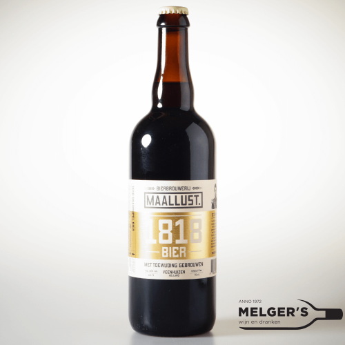 bierbrouwerij maallust 1818 bier quadrupel 75cl