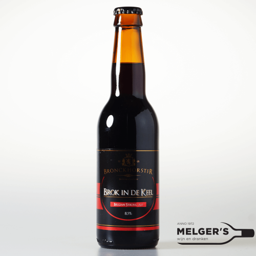 bronckhorster brewing company brok in de keel belgian strong ale 33cl