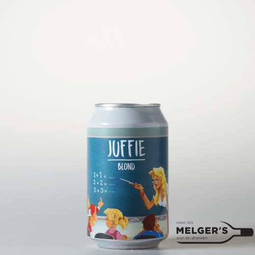 brouwerij de school juffie blond blik 33cl