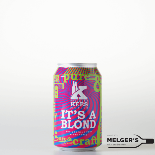 brouwerij kees it's a blond blik 33cl