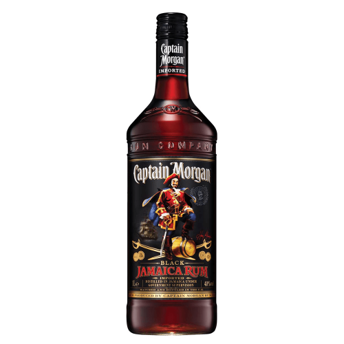 captain morgan black jamaica rum 70cl