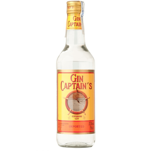 captain's gin superior gin 70cl