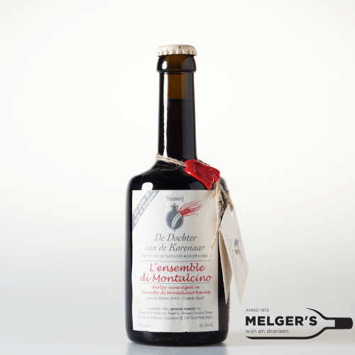 de dochter van de korenaar l'ensemble di montalcino barleywine aged in brunello di montalcino barrels 2018 33cl