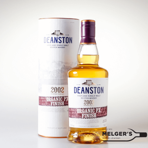 deanston 2002 organic px finish single malt whisky 70cl