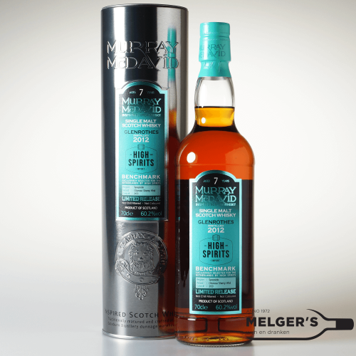 glenrothes murray mcdavid 2012 singe malt whisky 60,2% 70cl