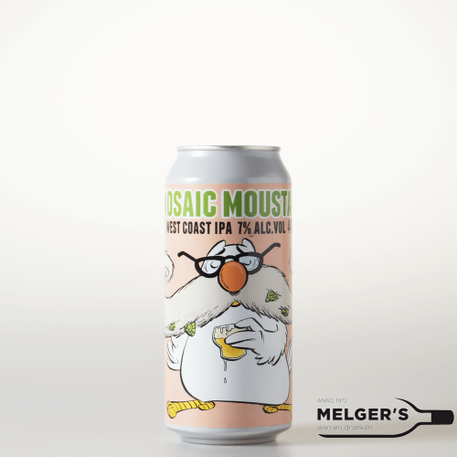 Uiltje  Mosaic Moustache West Coast IPA Blik 44cl - Melgers