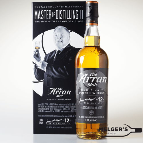 master of distilling ii the arran malt aged 12 years single malt scotch whisky 70cl