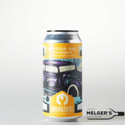 moersleutel motor oil coconu russian imperial stout blik 44cl