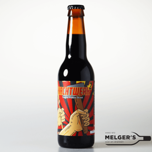 Oproer x Eleven  Nachtwerk 2 Vegan Pastry Stout 33cl - Melgers