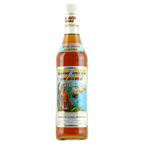 ron miel indias rum 70cl