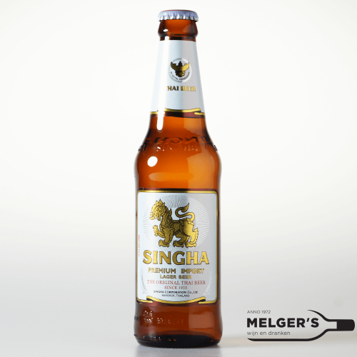 singha premium import lager beer 33cl