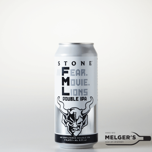 stone brewing fear.movie.lions double ipa new england double india pale ale blik 47,3cl