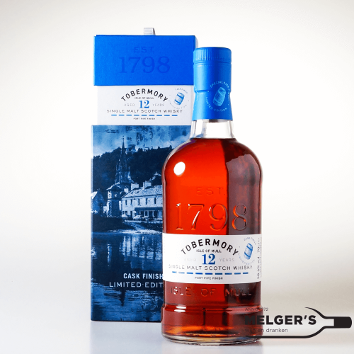 tobermory port finish 2007 12 years single malt scotch whisky 70cl
