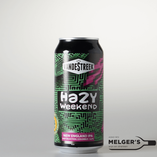 vandeStreek  Hazy Weekend Hop Selection Columbus New England IPA 44cl Blik - Melgers